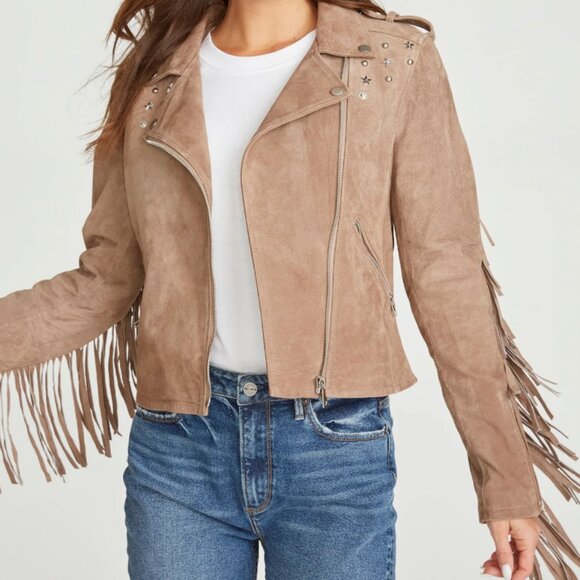 DRIFTWOOD Jackets & Blazers - Lennon Fringe Jacket